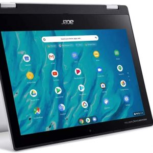 2021 Newest Acer Chromebook Spin 311 Convertible Laptop, MediaTek 8-Core Processor, 11.6" HD Touch, 4GB LPDDR4, 32GB eMMC, Gigabit Wi-Fi 5, Bluetooth 5.0, Google Chrome, Silver + Oydisen Cloth
