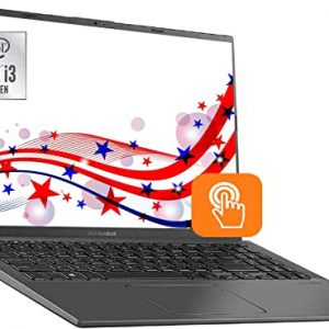 2021 Newest ASUS VivoBook Ultra Thin and Light 15.6'' FHD Touchscreen Laptop Intel 10th gen Quad-Core i3-1005G1 up to 3.6GHz 12GB RAM 256GB SSD Fingerprint Webcam Windows 10S , ES 32GB USB