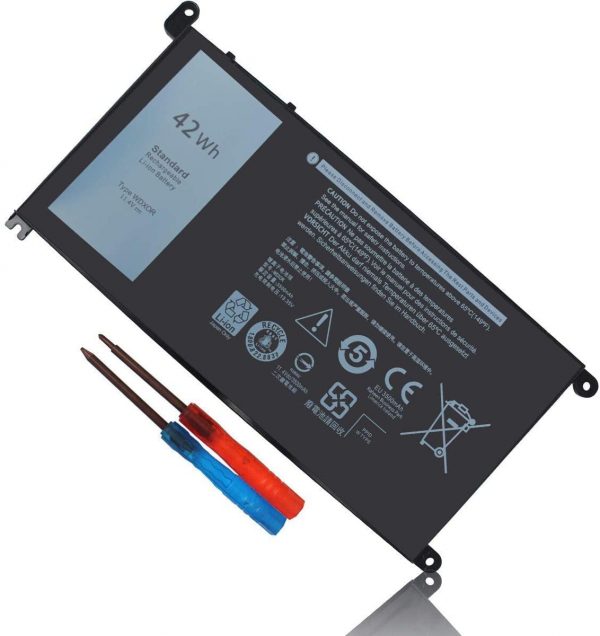 42Wh WDX0R WDXOR Battery for Dell Inspiron 15 5565 5567 5568 5570 5578 7560 7570 7569 7579 13 7368 7378 7375 5368 5378 5379 17 5765 5767 5770 3CRH3 T2JX4 FC92N CYMGM P69G P69G001 P58F P58F001 P75F