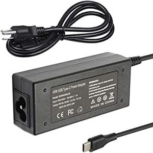 45W Type-C AC Adapter Laptop Charger for HP Chromebook 11 11A G6 G7 EE; Chromebook X360 14 G5 14-ca061dx 14-ca020nr 14-ca060nr 14-CA000 11-AE000 14-ca051wm Chrome Charger for HP Spectre X2 X360