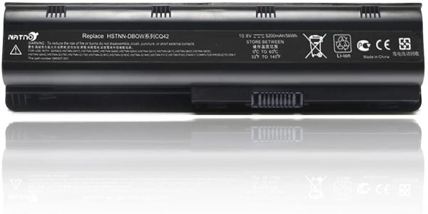 593553-001 593554-001 MU06 MU09 Extended Laptop Battery for HP Pavilion G6 G7 G62 G72 G4 / 2000 Notebook PC / DV6 DV7 DM4 / Compaq Presario CQ32 CQ42 CQ43 CQ56 CQ57 CQ62 CQ72[10.8V 5200mAh 6Cell]