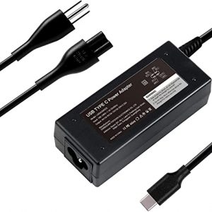 65W USB Type C AC Charger for Dell Chromebook 3100 5190 DA65NM190 2 in 1 P29T P28T P30T P101G Power Supply Adapter Cord