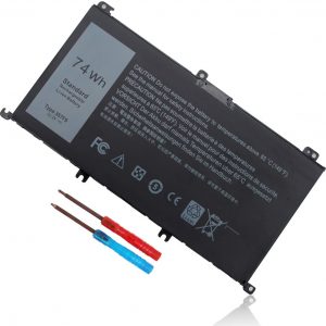 74Wh Type 357F9 71JF4 Battery Compatible with Dell Inspiron 15 7000 7559 7557 7567 7566 7759 15 5576 5577 INS15PD Series 15-7559 0GFJ6 P57F 071JF4 0357F9 6 Cell 11.1V 11.4V Li-ion Laptop Battery New
