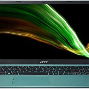 Acer Aspire 1 15.6" FHD Laptop Computer, Intel Celeron N4500 up to 2.8GHz, 4GB DDR4 RAM, 128GB eMMC, AC WiFi, BT 5.0, Electric Blue, 1 Year Microsoft 365, Windows 10 S, BROAGE 64GB USB Flash Drive