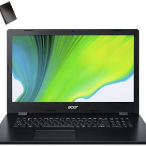 Acer Aspire 3 17.3" HD+ Laptop Computer, Intel Quad-Core i5-1035G1 Up to 3.6GHz, 8GB DDR4 RAM, 1TB HDD, DVDRW, 802.11AC WiFi, Bluetooth 4.1, Webcam, HDMI, Windows 10, iPuzzle 320GB External Hard Drive