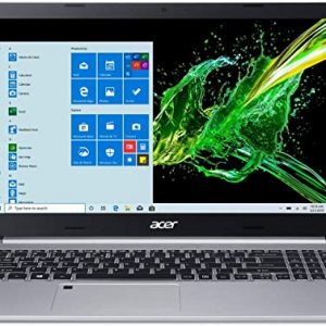 Acer Aspire 5 A515-55-75NC, 15.6" Full HD IPS Display, 10th Gen Intel Core i7-1065G7, 8GB DDR4, 512GB NVMe SSD, Intel Wireless WiFi 6 AX201, Fingerprint Reader, Backlit Keyboard, Windows 10 Home