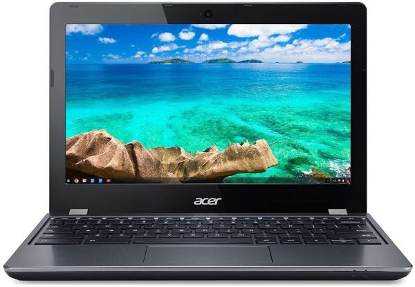 Acer Chromebook 11.6in Intel Celeron Dual-Core 1.5 GHz 4 GB Ram 16GB SSD Chrome OS|C740-C4PE (Renewed)