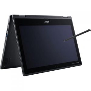 Acer Chromebook Spin 511 R752T-C3M5 11.6" Touchscreen 2 in 1 Chromebook - 1366 x 768 - Celeron N4020 - 4 GB RAM - 32 GB Flash Memory - Shale Black - Chrome OS - Intel UHD Graphics 600 - In-plane Acer America