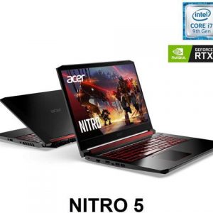Acer Nitro 5 15.6" Customized Gaming Laptop, Intel 6 Core i7-9750H32GB DDR4 RAM 1024GB SSD 2TB HDDFHD IPS 144Hz Display, GeForce RTX 2060, Wi-Fi 6, Red Backlit Keyboard, Win10 Home, Black Acer America