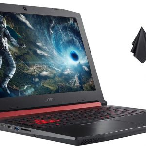 Acer Nitro 5 15.6" Full HD Gaming Laptop. Intel Core i5-8300H, 16GB RAM, 1TB SSD, GTX 1050, WiFi, Bluetooth, Backlit Keyboard, RJ-45, Windows 10, Oydisen Cloth