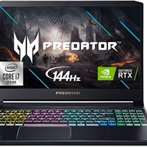 Acer Predator Triton 300 Gaming Laptop 2021, Intel i7-10750H, NVIDIA GeForce RTX 2070, 15.6" Full HD IPS 144Hz IPS Display, 16GB DDR4 RAM, 1TB NVMe SSD, Killer Wi-Fi, RGB Backlit KB +Oydisen Cloth