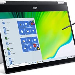 Acer Spin 3 Convertible Laptop, 14" Full HD IPS Touch, 10th Gen Intel Core i5-1035G4, 8GB LPDDR4, 512GB NVMe SSD, WiFi 6, Backlit KB, Fingerprint Reader, Rechargeable Active Stylus, SP314-54N-50W3