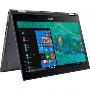 Acer Spin 5 SP513-53N-70KD 13.3" Touchscreen 2 in 1 Notebook - 1920 x 1080 - Core i7 i7-8565U - 16 GB RAM - 512 GB SSD - Steel Gray Acer America