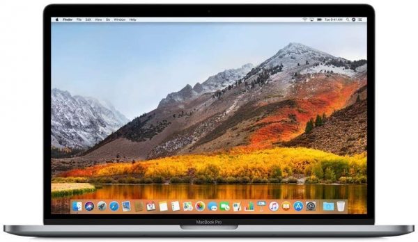 Apple 15.4in MacBook Pro Laptop (Retina, Touch Bar, 2.2GHz 6-Core Intel Core i7, 16GB RAM, 256GB SSD Storage) Space Gray (MR932LL/A) (2018 Model) (Renewed)