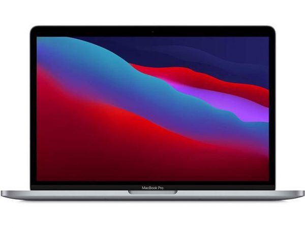 Apple MYD82LL/A MacBook Pro with Apple M1 Chip (13-inch, 8GB RAM, 256GB SSD Storage) - Space Gray (Latest Model) Laptop Notebook Apple