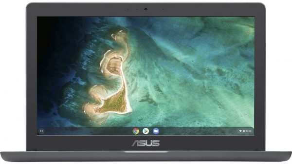 ASUS Chromebook C403NA-YS02 14.0 inch Intel Celeron N3350 1.1GHz/ 4GB LPDDR4/ 32GB eMMC/ USB3.1/ Chrome OS Notebook (Dark Grey)