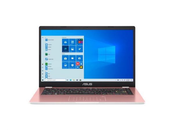 ASUS E410 Intel Celeron N4020 4GB 128GB eMMC 14-inch HD LED Win 10 Laptop (Pink) ASUS