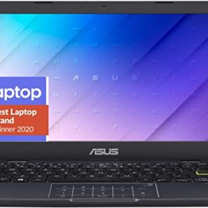 ASUS Laptop L210 Ultra Thin Laptop, 11.6” HD Display, Intel Celeron N4020 Processor, 4GB RAM, 64GB Storage, NumberPad, Windows 10 Home in S Mode with One Year of Microsoft 365 Personal, L210MA-DB01