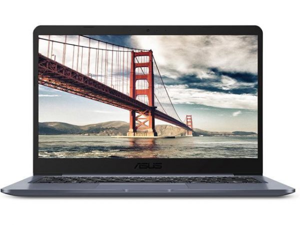 ASUS Laptop L406 Thin and Light Laptop, 14” HD Display, Intel Celeron N4000 Processor, 4GB RAM, 64GB eMMC Storage, Wi-Fi 5, Windows 10, Microsoft 365, Slate Gray, L406MA-WH02 Notebook PC Computer ASUS