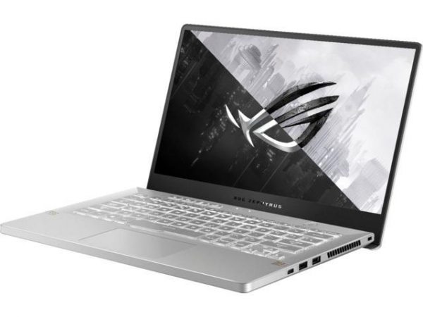 ASUS - ROG Zephyrus 14" Gaming Laptop - AMD Ryzen 9 - 16GB Memory - NVIDIA GeForce RTX 3060 - 1TB SSD - Moonlight White - Moonlight White Notebook GA401QM-211.ZG14 ASUS