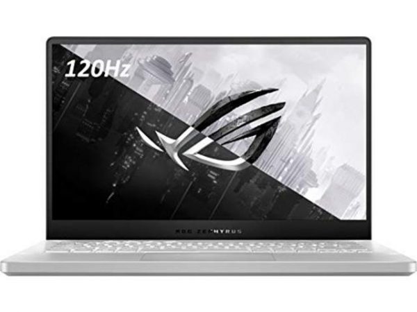 ASUS ROG Zephyrus G14 14" VR Ready 120Hz FHD Gaming Laptop,8Core AMD Ryzen 9 4900HS(Beat i7-10750H),16GB RAM,1TB PCIe SSD,Backlight,Wi-Fi 6,USB C,NVIDIA GeForce RTX2060 Max-Q,Win10 (Moonlight White) ASUS