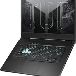 ASUS TUF Dash 15 (2021) Ultra Slim Gaming Laptop, 15.6” 144Hz FHD, GeForce RTX 3050 Ti, Intel Core i7-11370H, 8GB DDR4, 512GB PCIe NVMe SSD, Wi-Fi 6, Windows 10, Eclipse Grey Color, TUF516PE-AB73