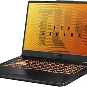 ASUS TUF Gaming F17 Gaming Laptop, 17.3” FHD IPS-Type Display, Intel Core i5-10300H, GeForce GTX 1650 Ti, 8GB DDR4, 512GB PCIe SSD, RGB Keyboard, Windows 10, Bonfire Black, FX706LI-RS53