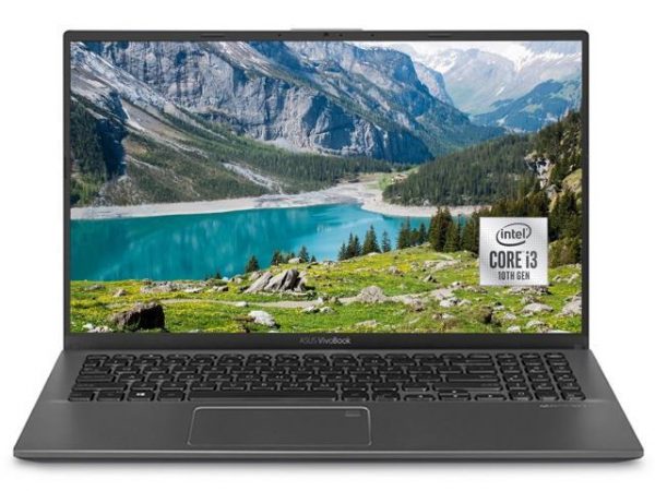 ASUS VivoBook 15 15.6'' Touchscreen Customized Business Laptop | 10th Gen Intel Core i3-1005G1 (Beats i5-8250U) | 12GB DDR4 RAM 512GB SSD | FHD 1920 x 1080 | Fingerprint | Windows 10 | Gray ASUS