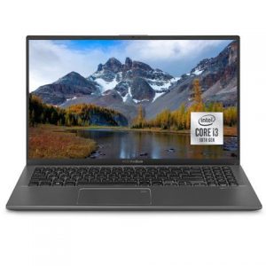 ASUS VivoBook 15 15.6'' Touchscreen Light Customized Laptop | 10th Gen Intel Core i3-1005G1 (Beats i5-8250U) | 8GB DDR4 RAM 128GB SSD | FHD 1920 x 1080 | WiFi-5 | Fingerprint | Windows 10 | Gray ASUS