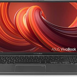 ASUS VivoBook 15 F515 Thin and Light Laptop, 15.6” FHD Display, Intel Core i3-1005G1 Processor, 4GB DDR4 RAM, 128GB PCIe SSD, Fingerprint Reader, Windows 10 Home in S Mode, Slate Grey, F515JA-AH31