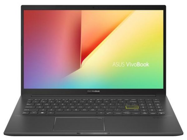 ASUS VivoBook 15 K513 Thin & Light Laptop, 15.6" FHD Display, Intel i7-1165G7 CPU, NVIDIA GeForce MX350, 8 GB DDR4, 512 GB SSD, Fingerprint Reader, Windows 10 Home, Indie Black, K513EQ-NH71 ASUS