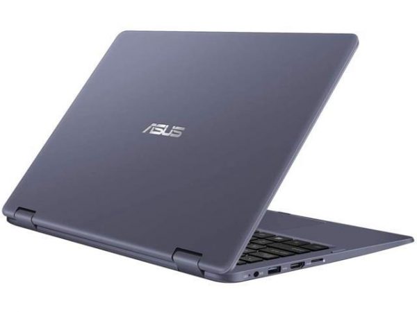 Asus Vivobook Flip 11 2-in-1 Thin and Light Laptop 11.6" HD Touchscreen LED Intel Celeron N3350 4GB RAM 64GB eMMC 256GB SD Card Office 365 WiFi HDMI Win 10 ASUS