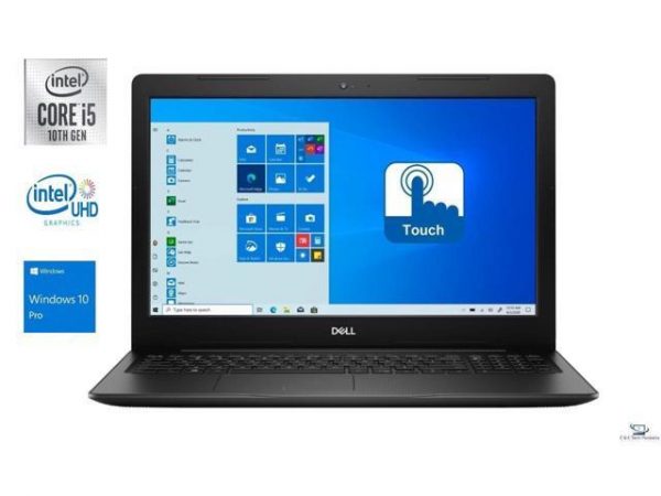 Dell Inspiron 15.6" Full HD TouchScreen Laptop,10th Gen Intel Core i5-1035G1,8GB DDR4,256GB SSD Plus 1TB HDD,Intel UHD Graphics,Wifi-AC,Bluetooth,HDMI, USB, Windows 10 Pro DELL
