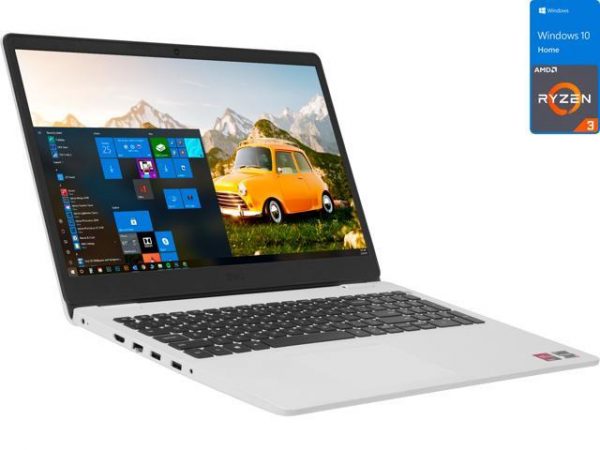 Dell Inspiron 3505 Notebook, 15.6" FHD Display, AMD Ryzen 3 3250U Upto 3.5GHz, 16GB RAM, 128GB NVMe SSD, Vega 3, HDMI, Card Reader, Wi-Fi, Bluetooth, Windows 10 Home DELL