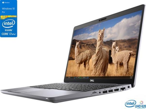 Dell Latitude 5510 Notebook, 15.6" FHD Display, Intel Core i7-10610U Upto 4.9GHz, 16GB RAM, 256GB NVMe SSD, HDMI, DisplayPort via USB-C, Card Reader, Wi-Fi, Bluetooth, Windows 10 Pro DELL