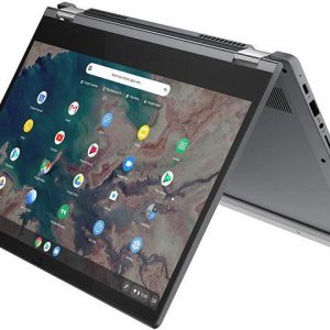 Lenovo Chromebook Flex 5 13" Laptop, FHD (1920 x 1080) Touch Display, Intel Core i3-10110U Processor, 4GB DDR4 OnBoard RAM, 64GB SSD, Intel Integrated Graphics, Chrome OS, 82B80006UX, Graphite Grey Lenovo