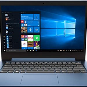 Lenovo IdeaPad 1 14 14.0" Laptop, 14.0" HD (1366 x 768) Display, Intel Celeron N4020 Processor, 4GB DDR4 RAM, 64 GB SSD Storage, Intel UHD Graphics 600, Win 10 in S Mode, 81VU0079US, Ice Blue