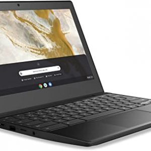 Lenovo IdeaPad 3 11 Chromebook 11.6" Laptop, 11.6" HD (1366 x 768) Display, Intel Celeron N4020 Processor, 4GB LPDDR4 RAM, 64GB eMMC Storage, Intel UHD Graphics 600, Chrome OS, 82BA0003US, Onyx Black