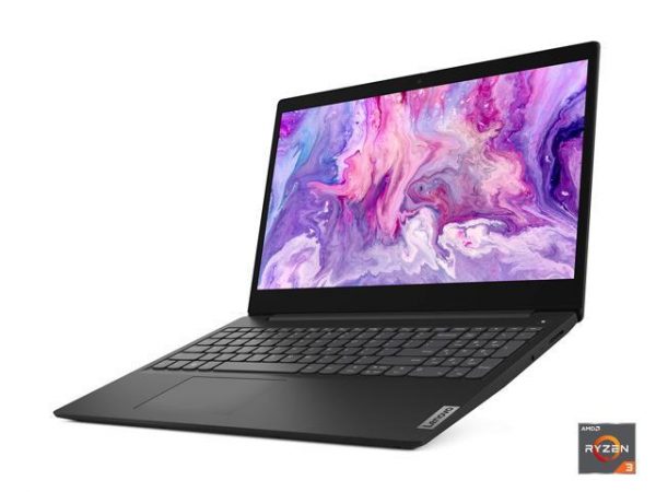 Lenovo IdeaPad 3 15" Laptop, 15.6" HD (1366 x 768) Display, AMD Ryzen 3 3250U Processor, 4GB DDR4 OnBoard RAM, 128GB SSD, AMD Radeon Vega 3 Graphics, Windows 10, 81W10094 (81W10094US) Lenovo