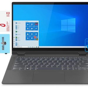 Lenovo Ideapad Flex 5 Home and Business Laptop 2-in-1 (Intel i7-1065G7 4-Core, 16GB RAM, 512GB SSD, 14.0" Touch Full HD (1920x1080), NVIDIA MX330, Win 10 Home) with Adobe Acrobat Standard , Hub Lenovo