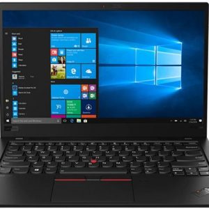 Lenovo Laptop ThinkPad X1 Carbon Gen 7 20QD001WUS Intel Core i7 8th Gen 8565U (1.80 GHz) 16 GB Memory 512 GB PCIe SSD Intel UHD Graphics 14" IPS 1920 x 1080 Windows 10 Pro 64-bit Lenovo