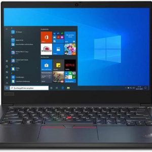 Lenovo ThinkPad E14 14 Laptop Computer 14.0" Full HD IPS Display 10th Gen Intel Quad-Core i5-10210U 8GB DDR4 512GB SSD Fingerprint Reader Backlit Keyboard 720p Webcam Dolby Audio Win 10 Pro Lenovo
