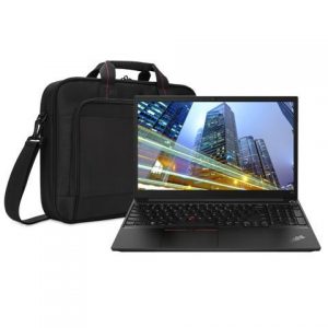 Lenovo ThinkPad E15 Gen 2-ARE 20T8002CUS 15 inch Notebook PC Bundle with Ryzen 7 4700U, 16GB DDR4, 512GB SSD, Radeon Graphics, Webcam, Stereo Speakers, Microphone, Windows 10 Pro, and Laptop Bag Lenovo