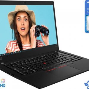 Lenovo ThinkPad T490S Notebook, 14" IPS FHD Touch Display, Intel Core i5-8365U Upto 4.1GHz, 16GB RAM, 512GB NVMe SSD, HDMI, Thunderbolt via USB-C, Wi-Fi, Bluetooth, Windows 10 Pro (20NXS2UP00) Lenovo
