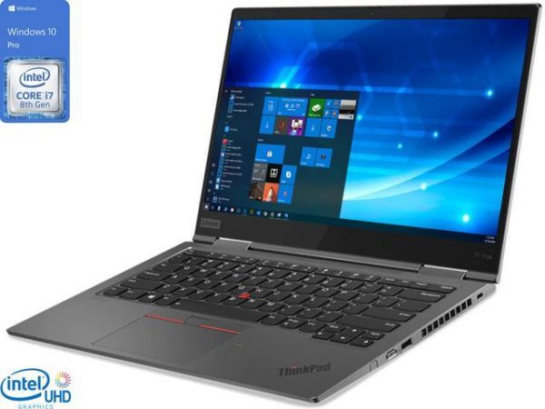 Lenovo ThinkPad X1 Carbon Notebook, 14" IPS 4K UHD Display, Intel Core i7-8665U Upto 4.8GHz, 16GB RAM, 256GB NVMe SSD, HDMI, DisplayPort via USB-C, Wi-Fi, Bluetooth, Windows 10 Pro Lenovo