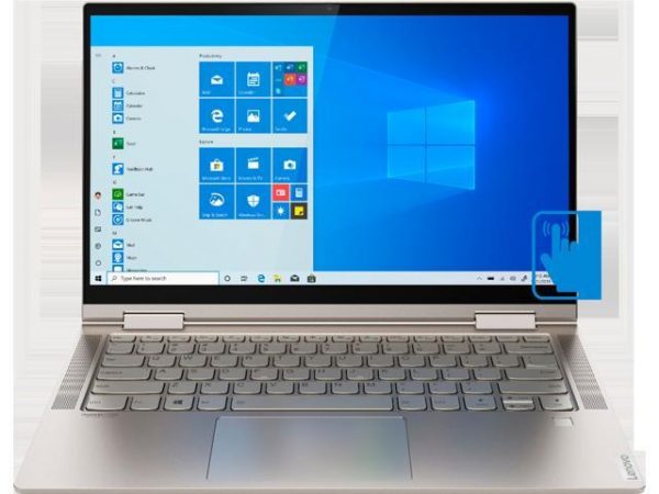 Lenovo Yoga C740-14IML Home and Business Laptop (Intel i5-10210U 4-Core, 8GB RAM, 256GB SSD, 14.0" Touch Full HD (1920x1080), Intel UHD Graphics, Fingerprint, Wifi, Bluetooth, Webcam, Win 10 Home) Lenovo