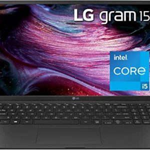 LG Gram 15Z90P – 15.6" Full HD IPS (1920x1080) Ultra-Lightweight Laptop, with 11th Gen Intel Core i5-1135G7 CPU, 8GB RAM, 512GB SSD, Up to 21 Hour Battery, Thunderbolt 4, Black – 2021