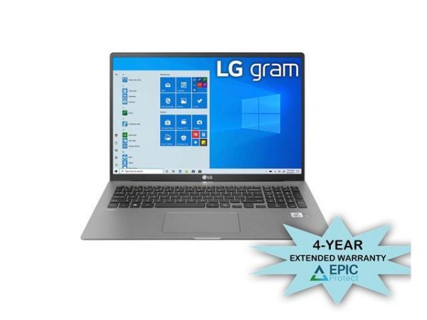 LG Gram 17Z95N-G-AAS8U1 17" Ultra-Lightweight Laptop with i7 Intel Processor with an Additional 4 Year Coverage by Epic Protect (2021) LG Electronics