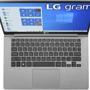 LG Gram Laptop 14Z995-U.ARS6U1 14" Full HD IPS, Intel 10th Gen Core i5 (10210U CPU), 8GB DDR4 2666MHz RAM, 512GB NVMeTM SSD, Up to 22.5 Hours Battery, Intel UHD Graphics Notebook LG Electronics
