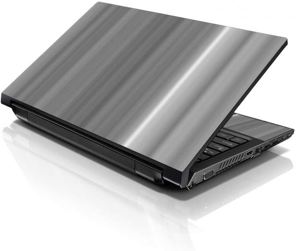 LSS Laptop 15 15.6 Skin Cover with Colorful White Grey Simple Pattern for HP Dell Lenovo Apple Asus Acer Compaq - Fits 13.3" 14" 15.6" 16" (2 Wrist Pads Free)